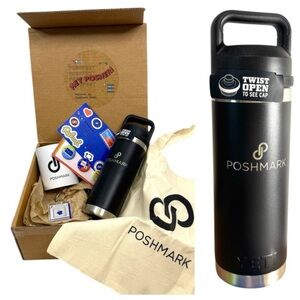 POSHMARK PoshFest 2020 Swag Box With EXCLUSIVE YETI TUMBLER